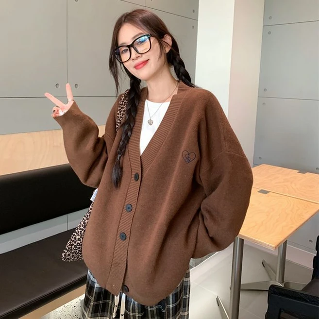 메종키츠네가디건