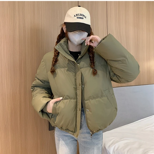 여성숏패딩