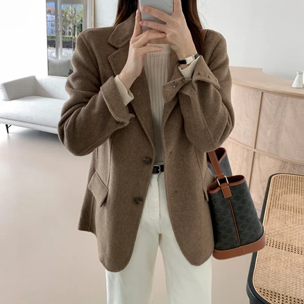 여성울자켓