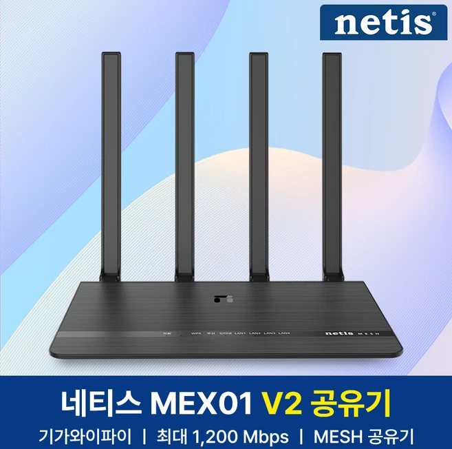 네티스공유기