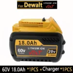 DCB209 MAX 플렉스 볼트. 기존 Dewalt 배터리 DCB606 DCB205 DCB206 DCB209 DCB182 전동 공구 배터리 20V/60V 배터리 18000mAh