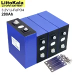 등급 A 3.2V 280AH 배터리 LiFePO4 리튬 철 포스파 12V 24V 4S 전자 스쿠터 RV 태양 에너지 저장 시스템 면세점